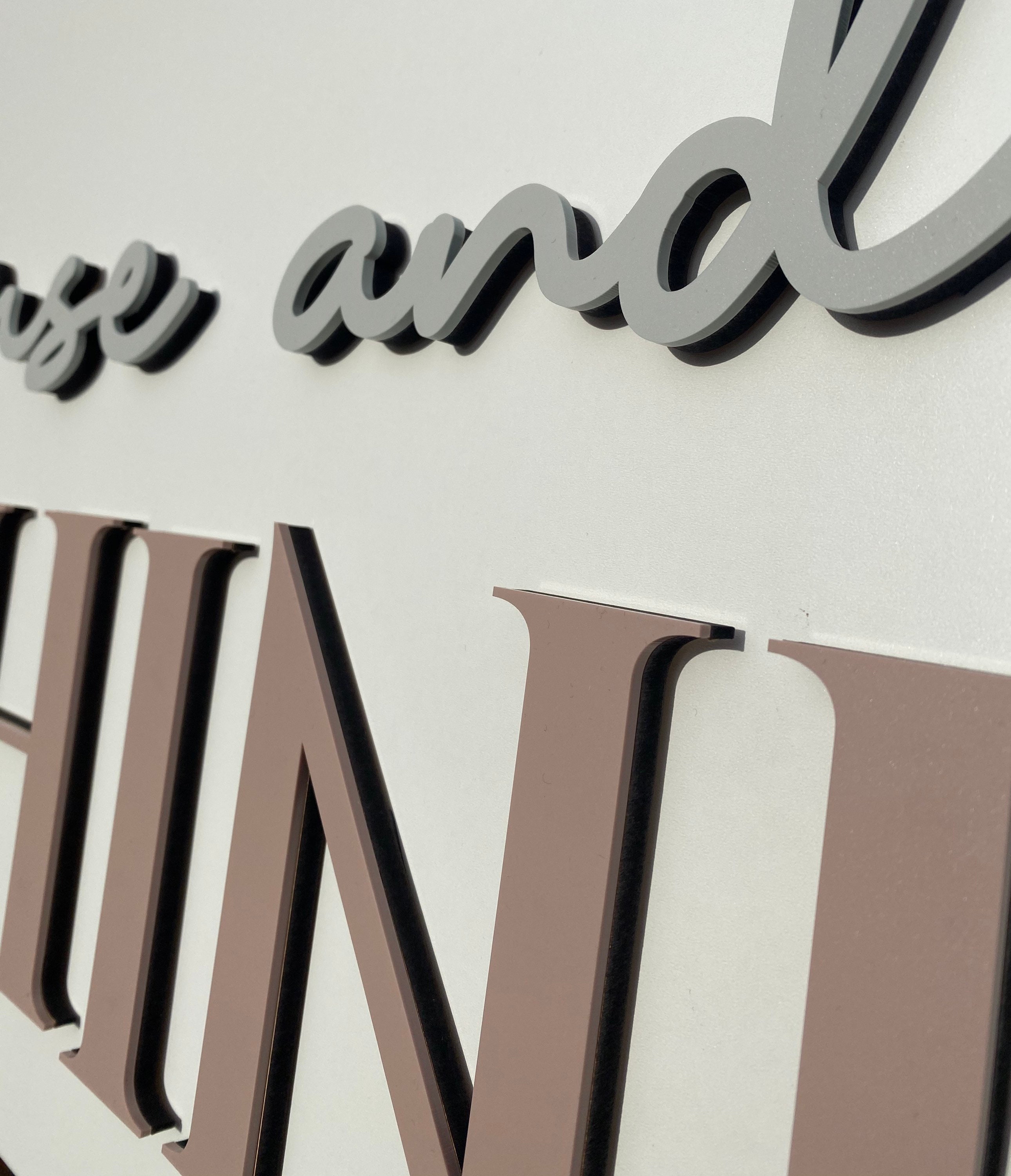 Large Rise and SHINE Word Wall Décor Lounge Bedroom Living Etsy