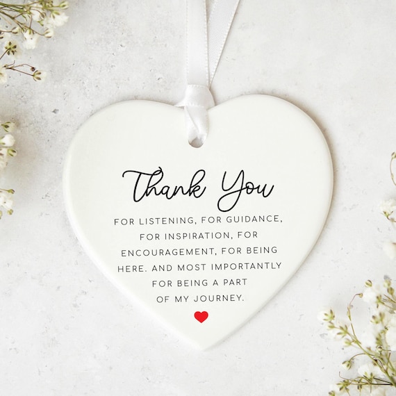 Thank You Keepsake KS75 | Personalised Thank You Gift | to Say
