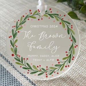 Christmas With.. Christmas Ornament | Christmas Bauble | Family Christmas | Christmas Gift | Stocking Filler | Family Christmas Present |
