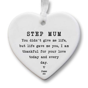 Step Mum Gift KS49 | Personalised  Step Mum Keepsake Step Mum's Birthday | Present For Step Mom | Mothers Day Gift | Step Mum Gift | Gift