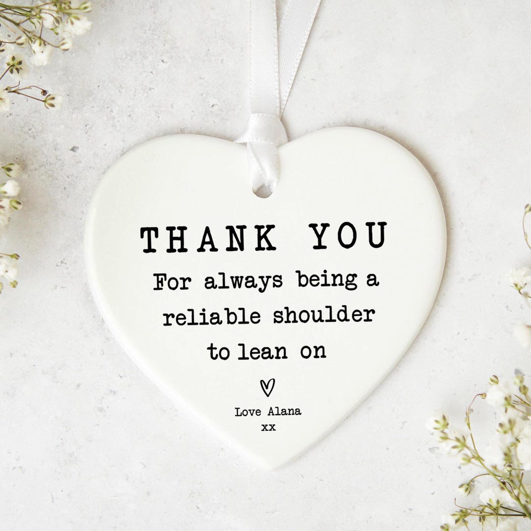 thank you♡ Thank You Keepsake KS121 | Personalised Thank You Gift | Gift to