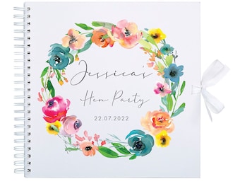 Gepersonaliseerde vrijgezellenfeest scrapbook fotoalbum | Vrijgezellenfeest plakboek fotoalbum | Cadeau voor haar | Vrijgezellencadeau| Vrienden cadeau