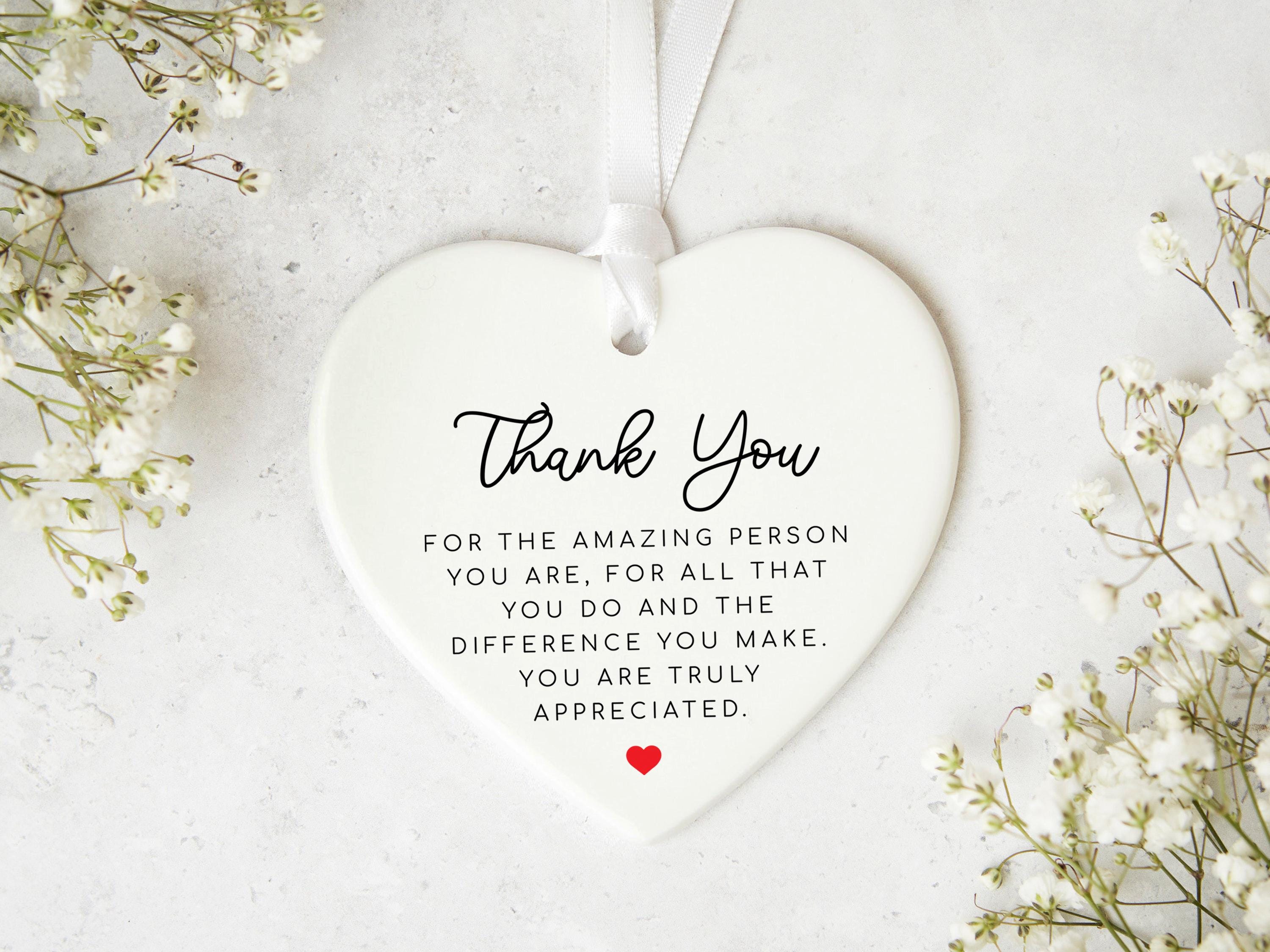 Thank You Keepsake KS77 | Personalised Thank You Gift | Gift to