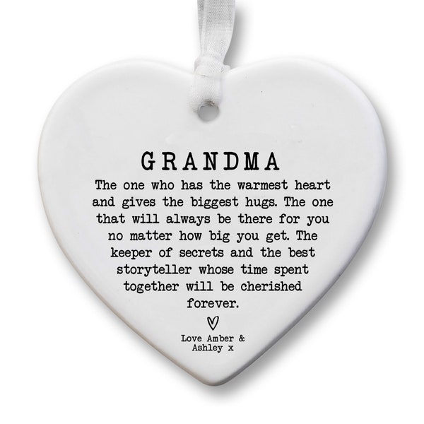 Grandma Gift KS36 | Personalised Grandma Keepsake | Grandmas Birthday | Present For Grandma | Grandmother Gift | Nan Gift | Grandma Gift