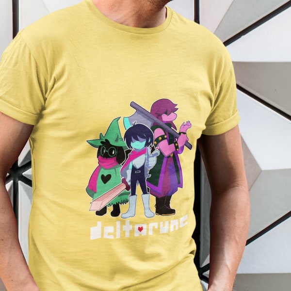 Deltarune Unisex Tshirt, Deltarune Game Shirt, Gamer Gift,  Deltarune Video Game Shirt