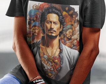 Inspired One Piece Anime Art Tshirt, Ai Art Anime One Piece Tshirt, Ai Desing Tshirt, Japanese Anime Tees, Gift For Men