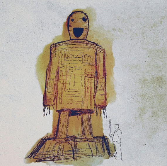 Buy Perky Wicker Man Online in India Etsy