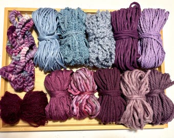 Fiber Yarn Bundle | Weaving, Macrame, Tapestry Supplies (515g)