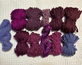 Destash Fiber Pack | Weaving Supplies | Fibre Yarn Bundle | Macraweave | macrame
