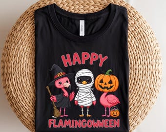 Flamingoween Flamingo PNG, Halloween Clipart (Digital Download)