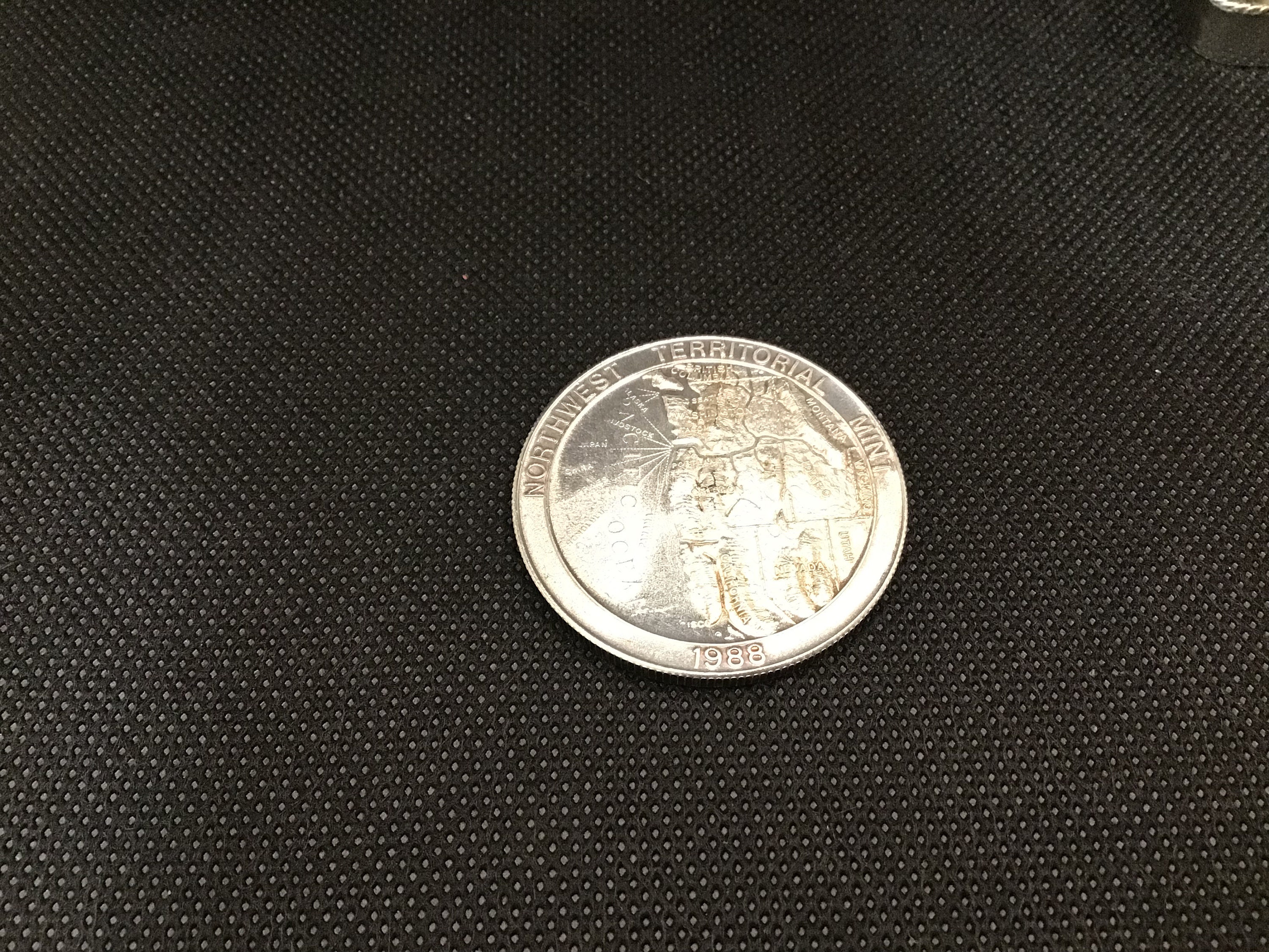 Lingotto D'argento Scottsdale Da 1 Oncia Troy. 'In God We Trust' - Stile Vintage USA.