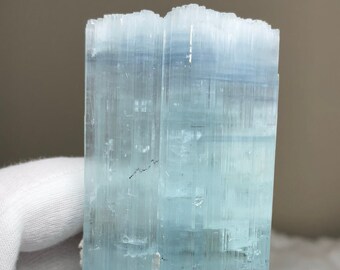 1059 Carat Aquamarine Specimen - Dark Blue Cap - Rare Micro Cluster Formation