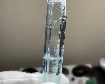 123.2 Carat Aquamarine - AAA Clean - Rare 7 sided crystal