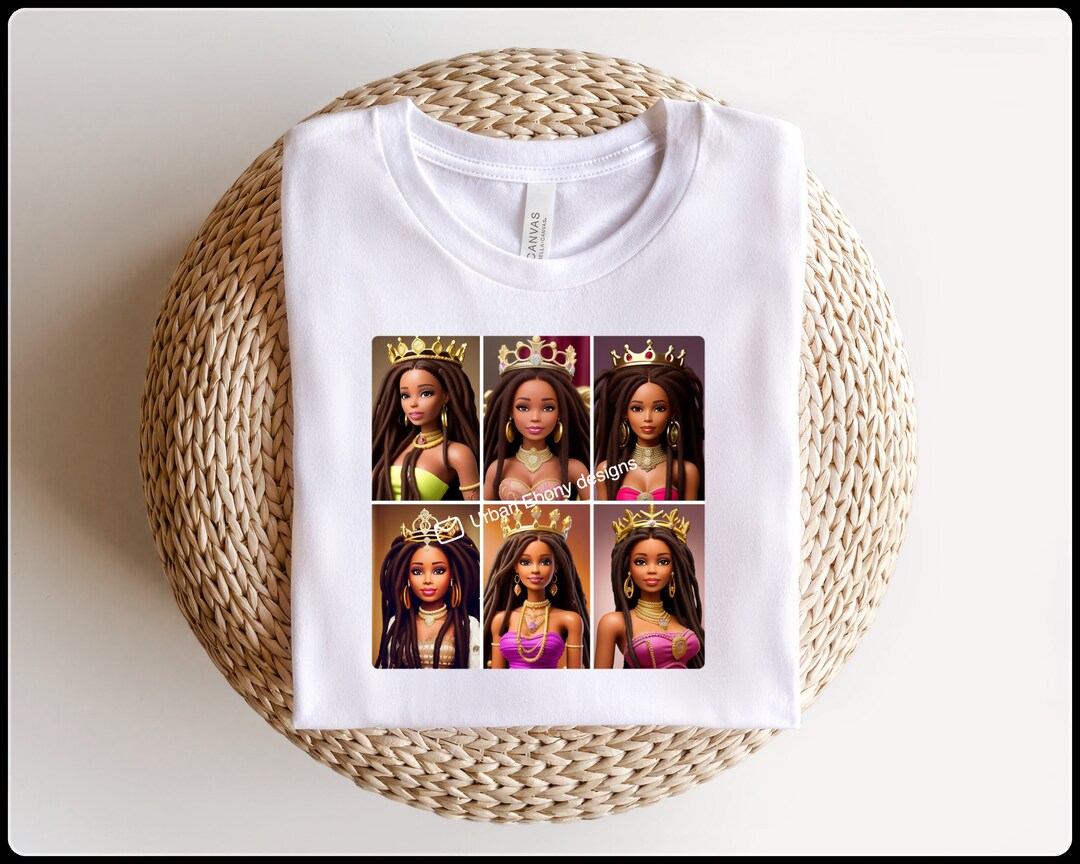 Princesses With Locs Royalty, T-shirt , , Women With Locs, Royalty ...