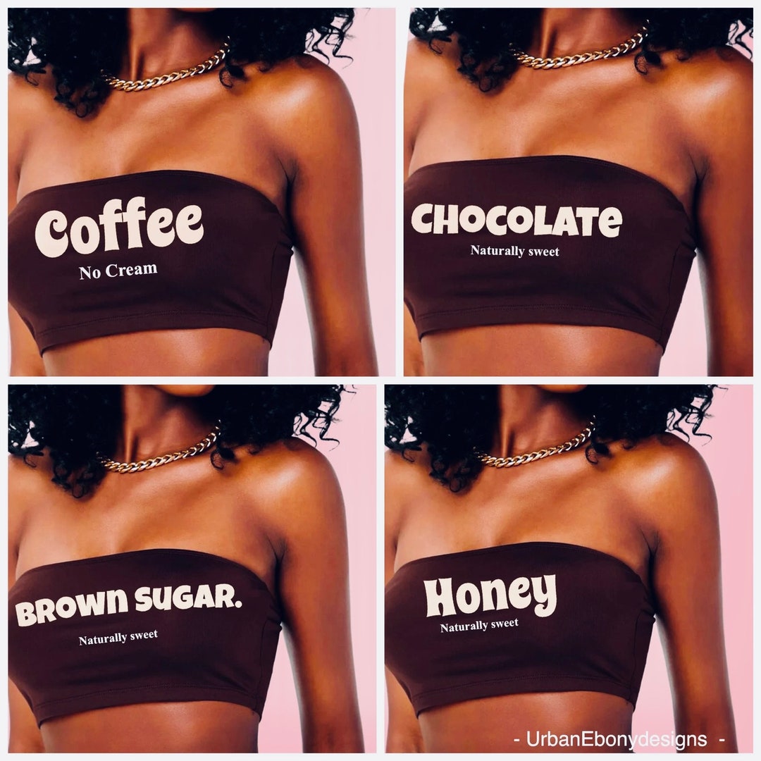 Melanin Natural Tube Tops Chocolate Coffee Brown Sugar Etsy