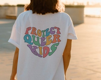 Say Gay Shirt Queer Shirt Protect Trans Kids LGBTQ Shirt Protect Trans Youth Equality Shirt Protest Shirt Activist Shirt Pride Ally Shirt