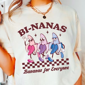Bi Pride Fruit Shirt Non Binary Shirt Bisexual Shirt Pride Shirt Queer Shirt  Sapphic Shirt Nonbinary Shirt LGBT Shirt Punny Shirts
