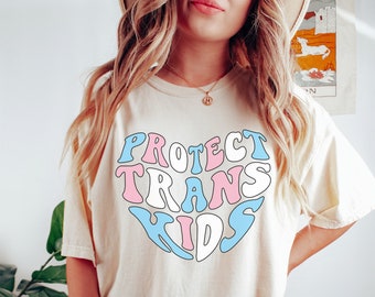 Protect Trans Kids Trans Rights Shirt Trans Pride Shirt Trans Shirt Protect Trans Youth Support Trans Kids Transgender Shirt