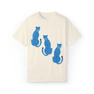 Leopard Shirt Komfort Farben Tiger Shirt Y2k Shirt Preppy Kleidung Jugendliche ästhetische Kleidung Teen Girl Shirt Preppy Sachen Teenager-Mädchen Geschenke Ivory