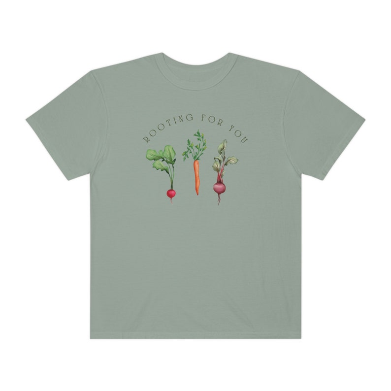 Im Rooting For You Vegetable Shirt Vegan Shirt Cottage Core Shirt Earth Day Shirt Root Shirt Beet Shirt Carrot Shirt Radish Tshirt Bay