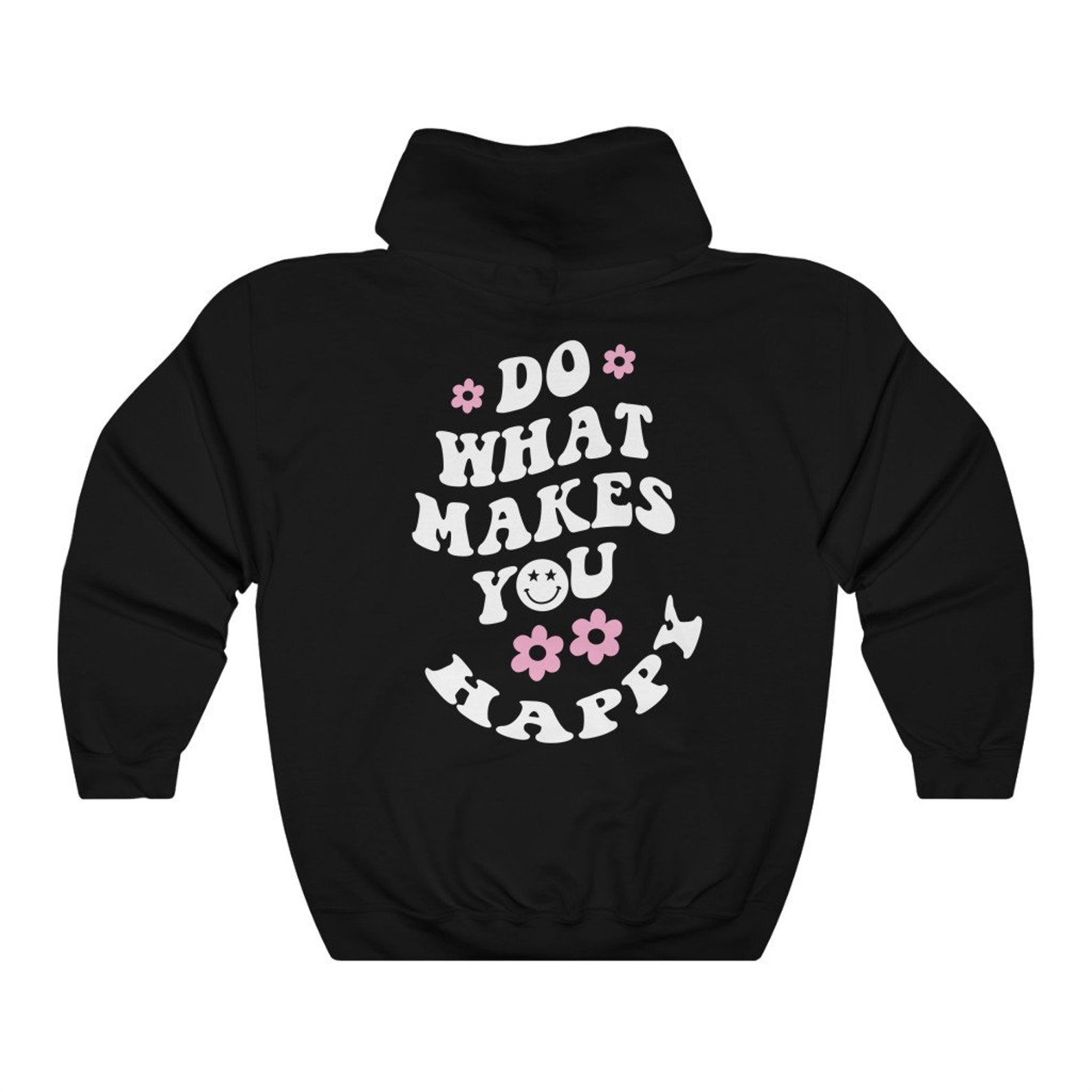 Do What Makes You Happy Hoodie Aesthetic Hoodie Preppy Hoodie Etsy