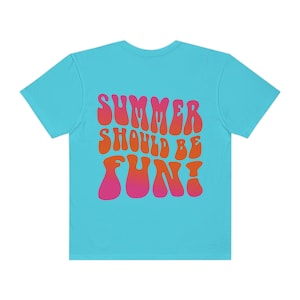 夏は楽しく過ごすシャツ プレッピーシャツ Y2Kシャツ プレッピーな服 サーフシャツ ココナッツガールシャツ ビーチシャツ プレッピーなもの トレンディなシャツ Tumblr Lagoon Blue