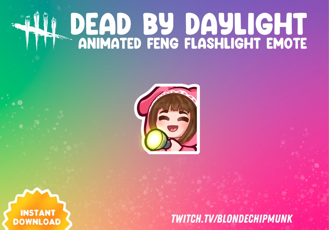DBD ANIMATED Bunny Feng Min FLASHLIGHT Spam Emote Dead by Etsy