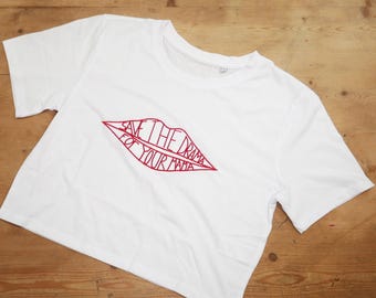 Save the drama for your mama, friends Rachel green top.