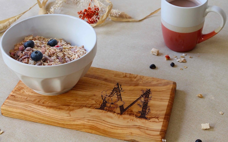 Plateau petit-déjeuner personnalisé