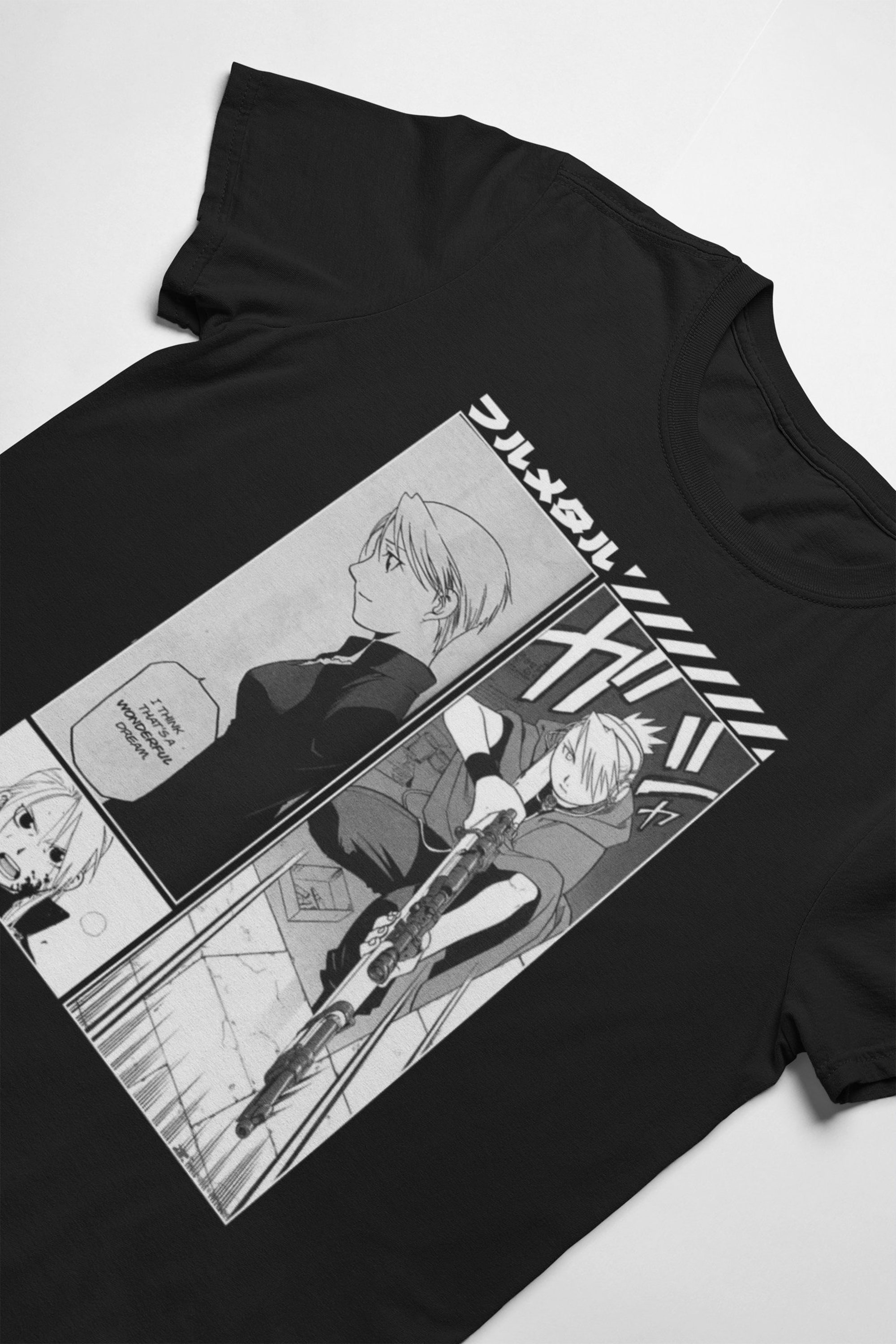 Discover Full metal alchemist Brother hood Riza  anime manga unisex tshirt 215