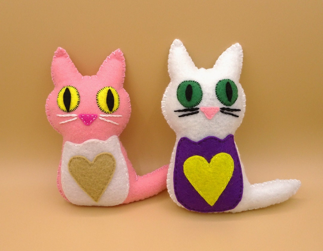 Quirky Cat Catnip Cat Toy Etsy.de