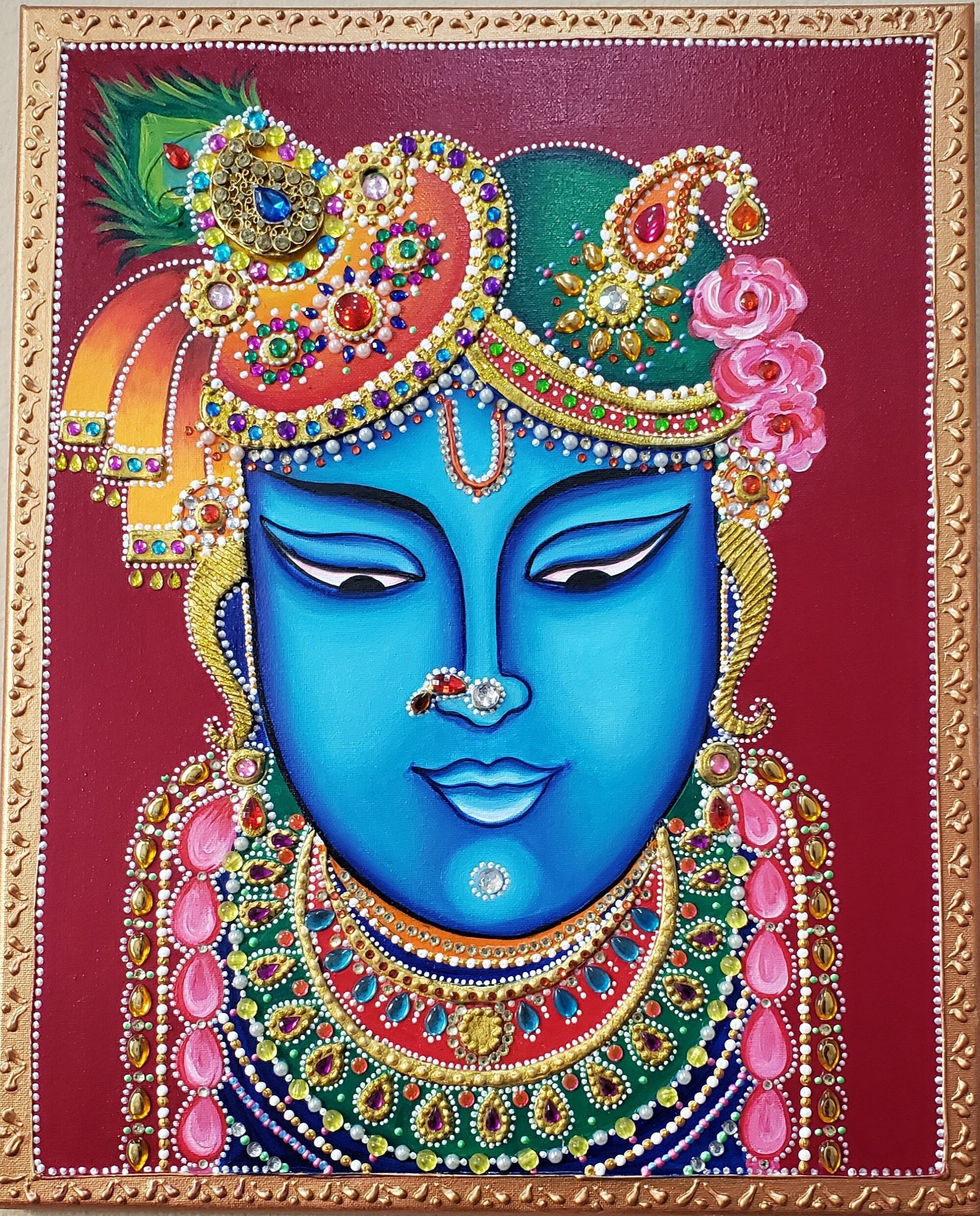 Shreenathji Mukh Shrinathji Mukharvind Handpainted Krishna - Etsy Finland Shreenathji Mukh Shrinathji Mukharvind Handpainted Krishna - Etsy Finland