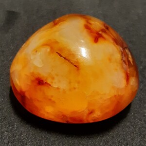 Carnelian Pebble Stone Polished