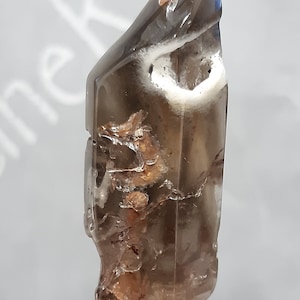 Smokey Amphibole Quartz (Please read descriptoin, see pictures for size)