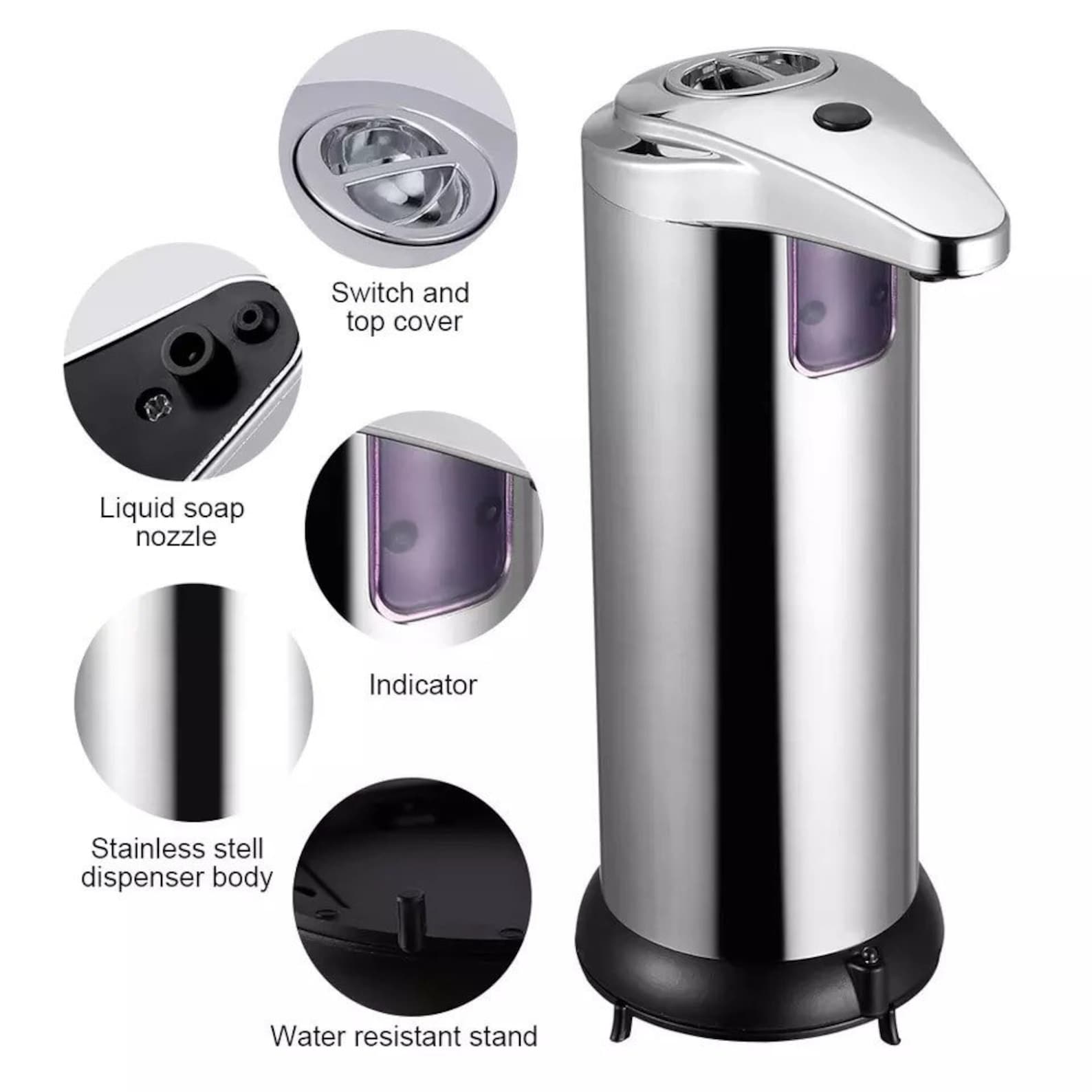 Automatic Hand Wash Dispenser With IR Sensor Etsy