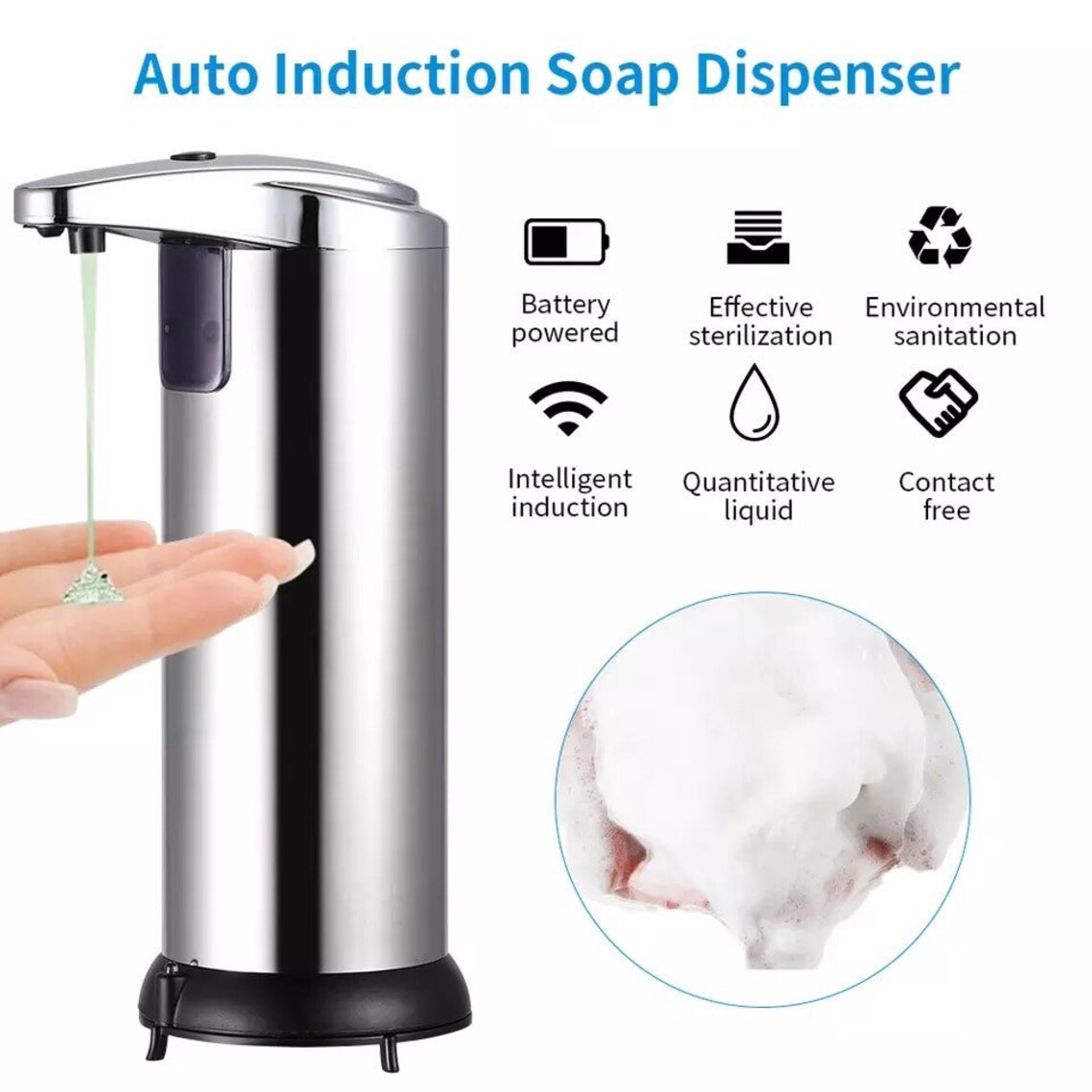 Automatic Hand Wash Dispenser With IR Sensor Etsy