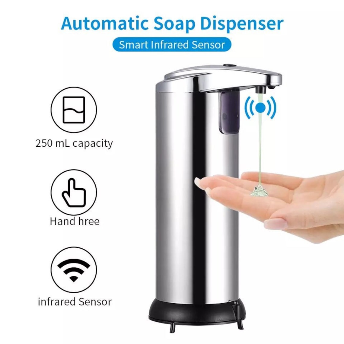 Automatic Hand Wash Dispenser With IR Sensor Etsy