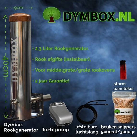 DYMBOX Générateur de fumée pour fumoir 2,3 l : : Jardin