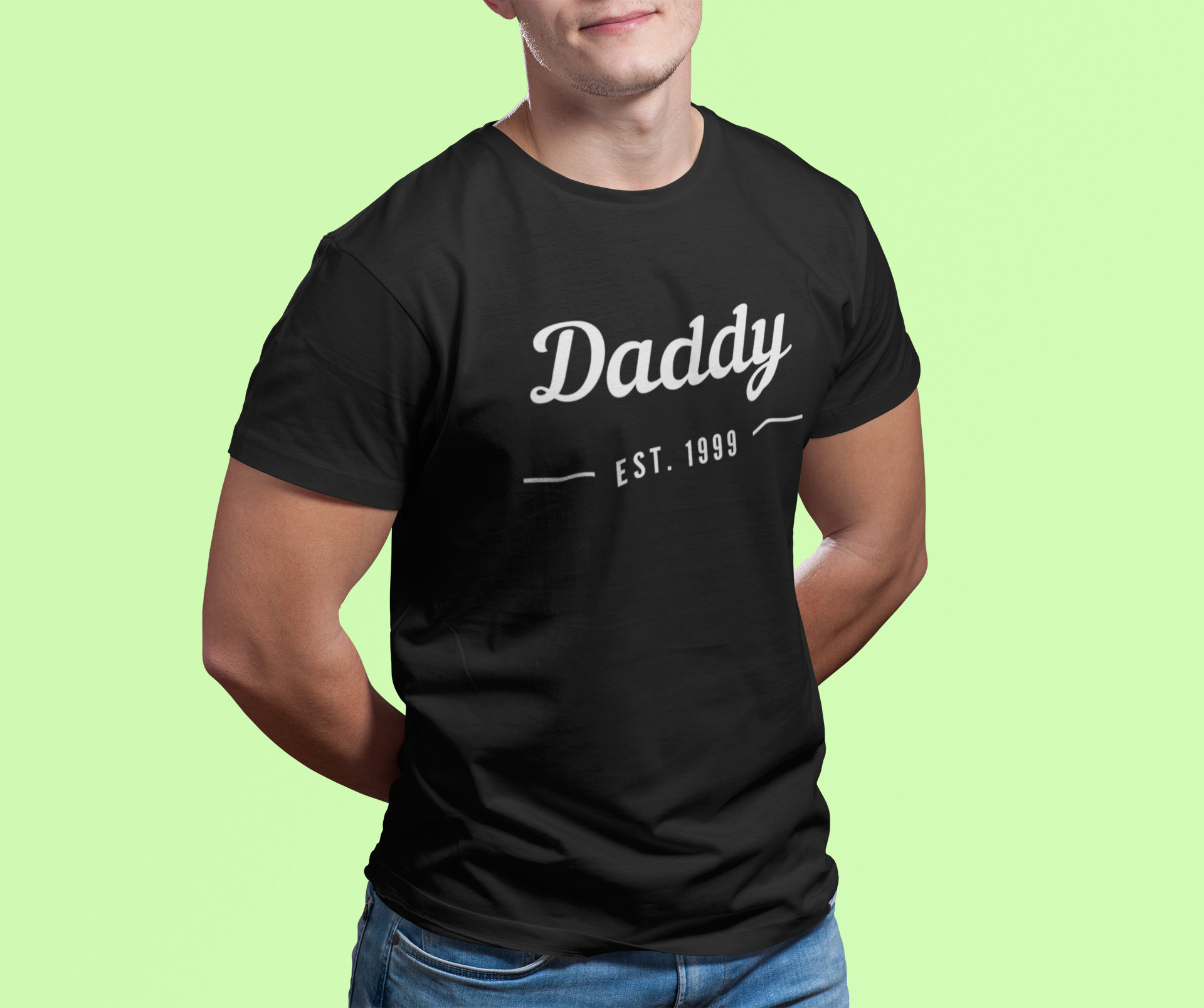 Custom Daddy T-Shirt T-Shirt Custom Gift for Dad | Etsy