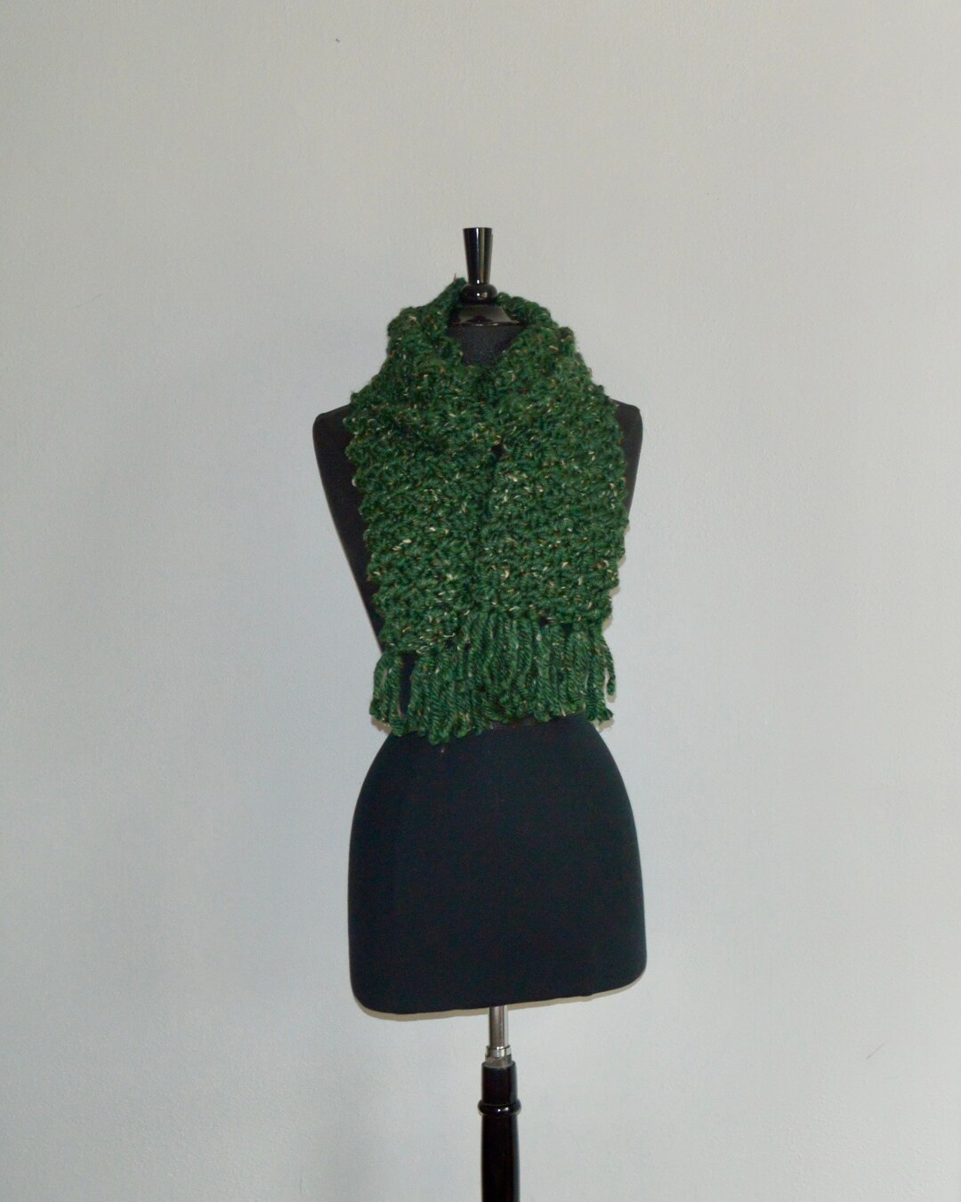 Handmade Crocheted Wool Scarf Crocheted Scarf Wool Scarf Etsy