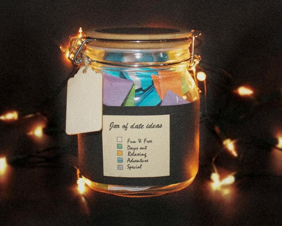 Pot met dateideeën 80 date ideeën Het perfecte cadeau Aanwezig, date night, liefde, aanpasbaar