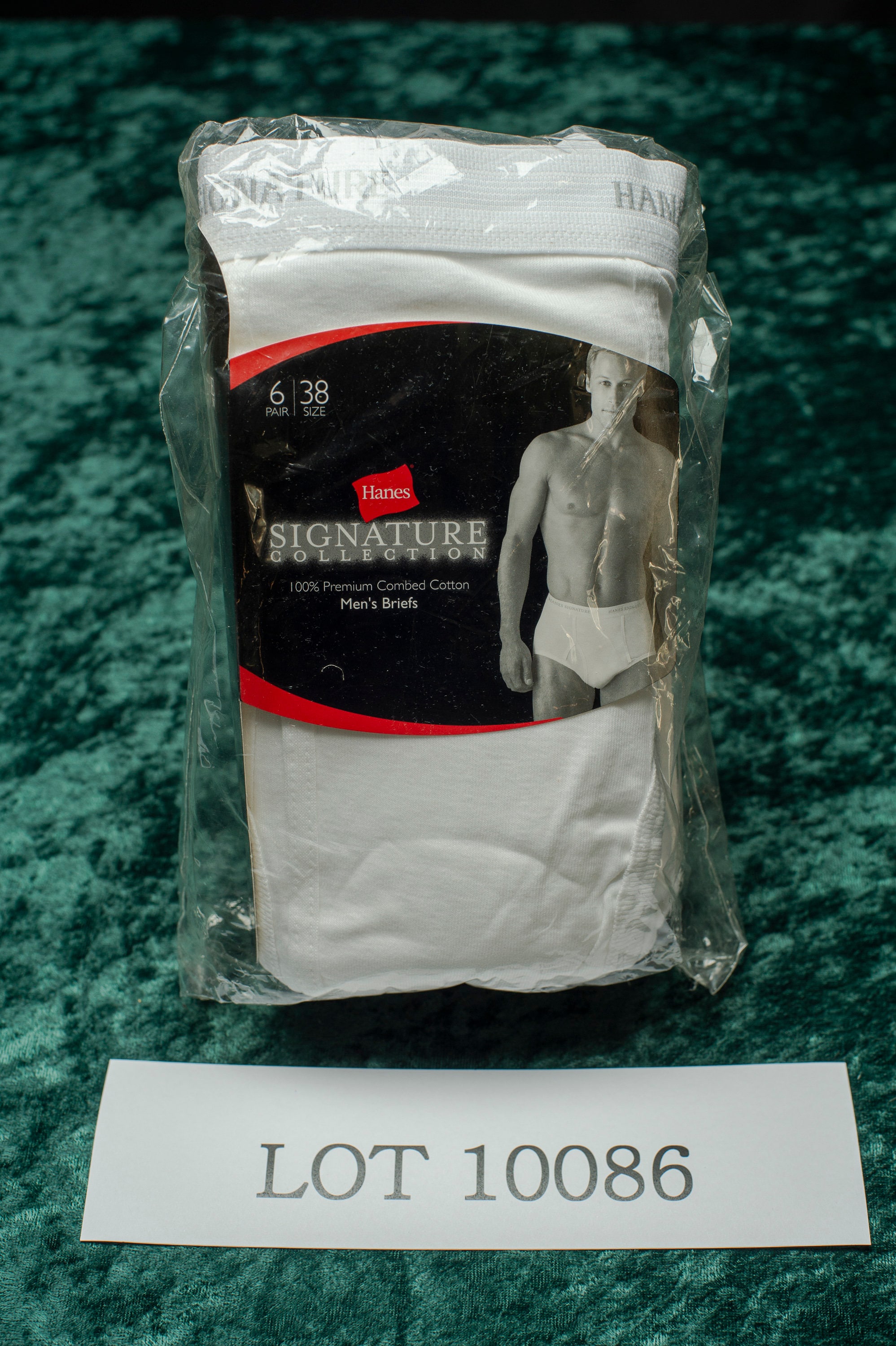 Slip da uomo Hanes vintage 1987, bianchi, taglia 34, 100% cotone, con elastico in vita ComfortWeave - Italia Slip da uomo Hanes vintage 1987, bianchi, taglia 34, 100% cotone, con elastico in vita ComfortWeave - Italia