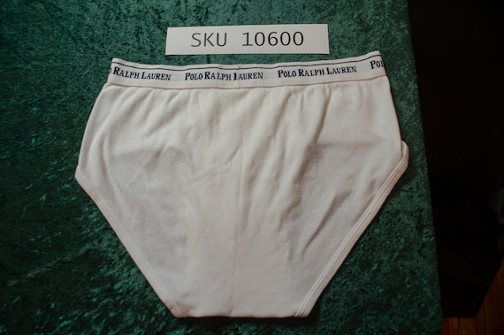 Polo Ralph Lauren hanes Men's White Brief Waist 36 EUC RN15763 10600 -   Canada