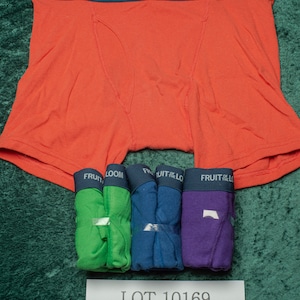 4 FTL Fruit Loom calzons bóxer para hombre L 38-40 10169