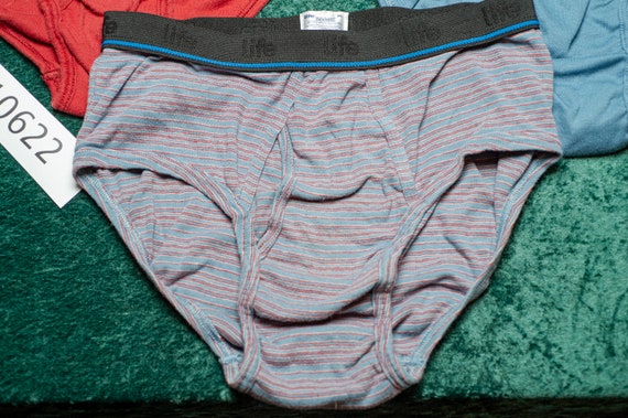 3 Jockey Life 38 Men's Briefs EUC & NWOT 10622 