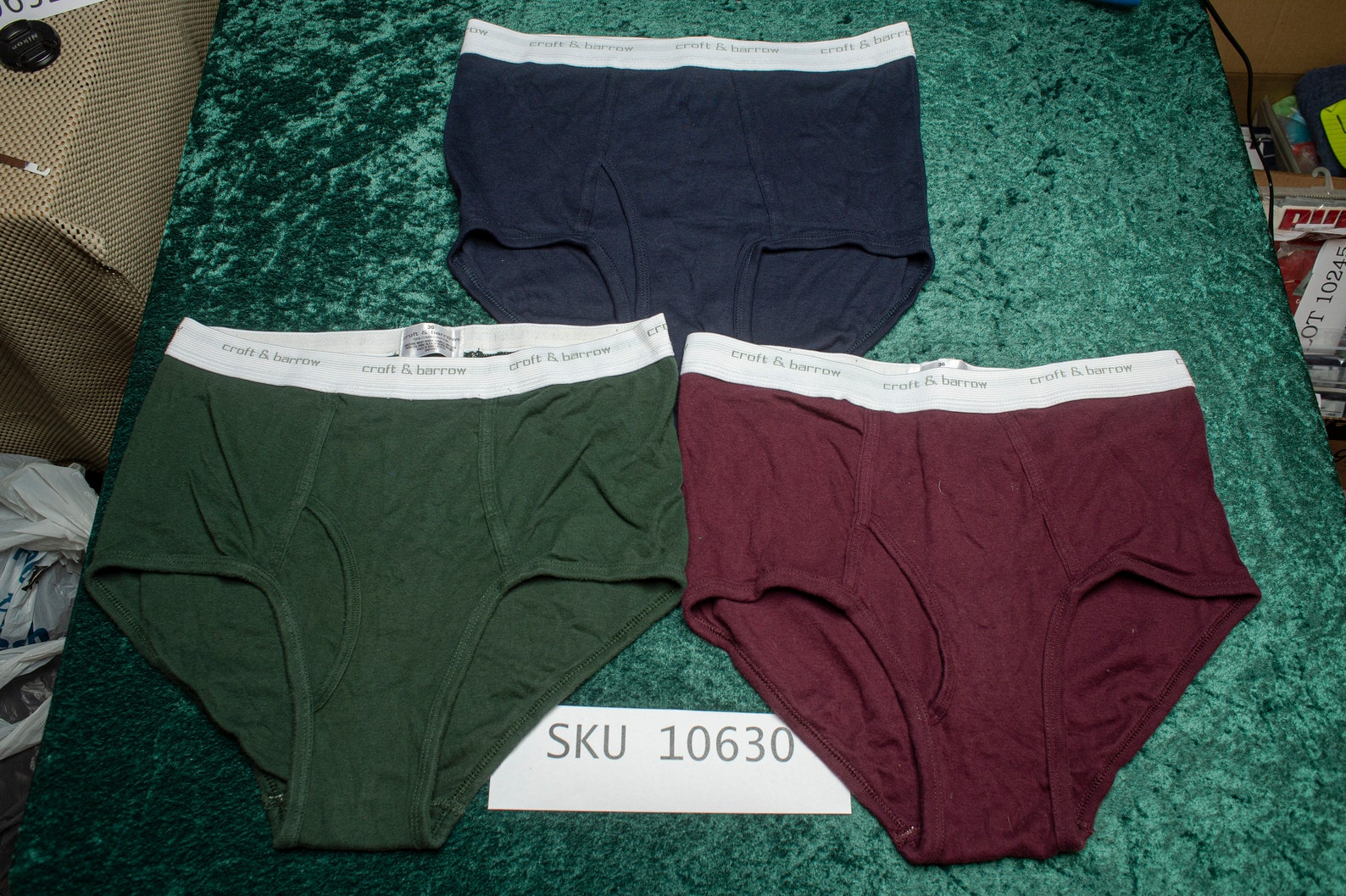 3 Croft & Barrow 36 Men's Full Cut Briefs EUC/NWOT 10630 Etsy