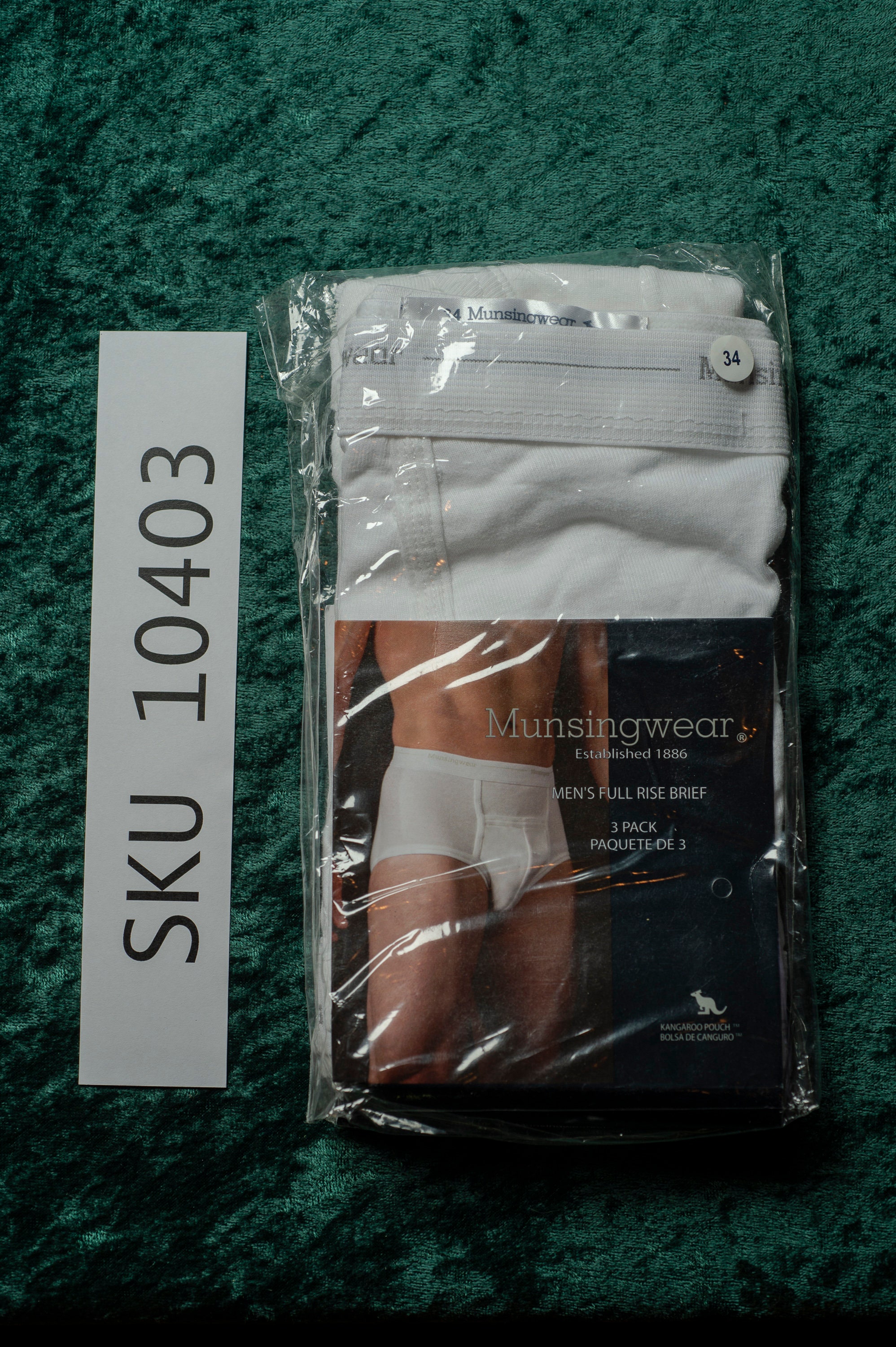 2 Munsingwear Full Rise Men's Kangaroo Pouch Briefs, 34 10403 Etsy