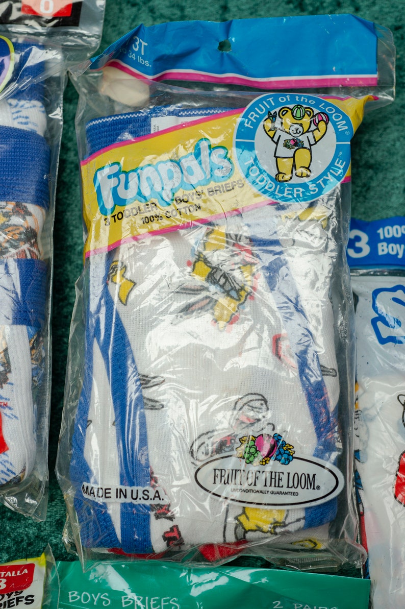 Vintage Boy's Funpals and Showtoons Cartoon Briefs hanes - Etsy