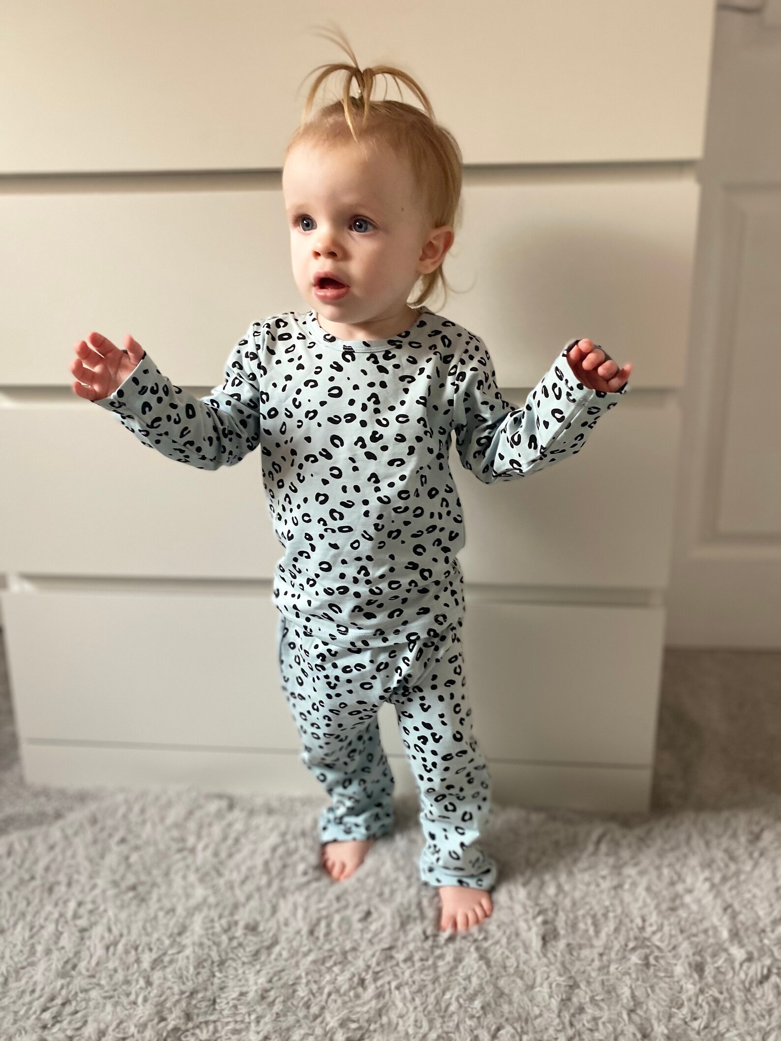 Childrens baby toddler loungewear set Etsy