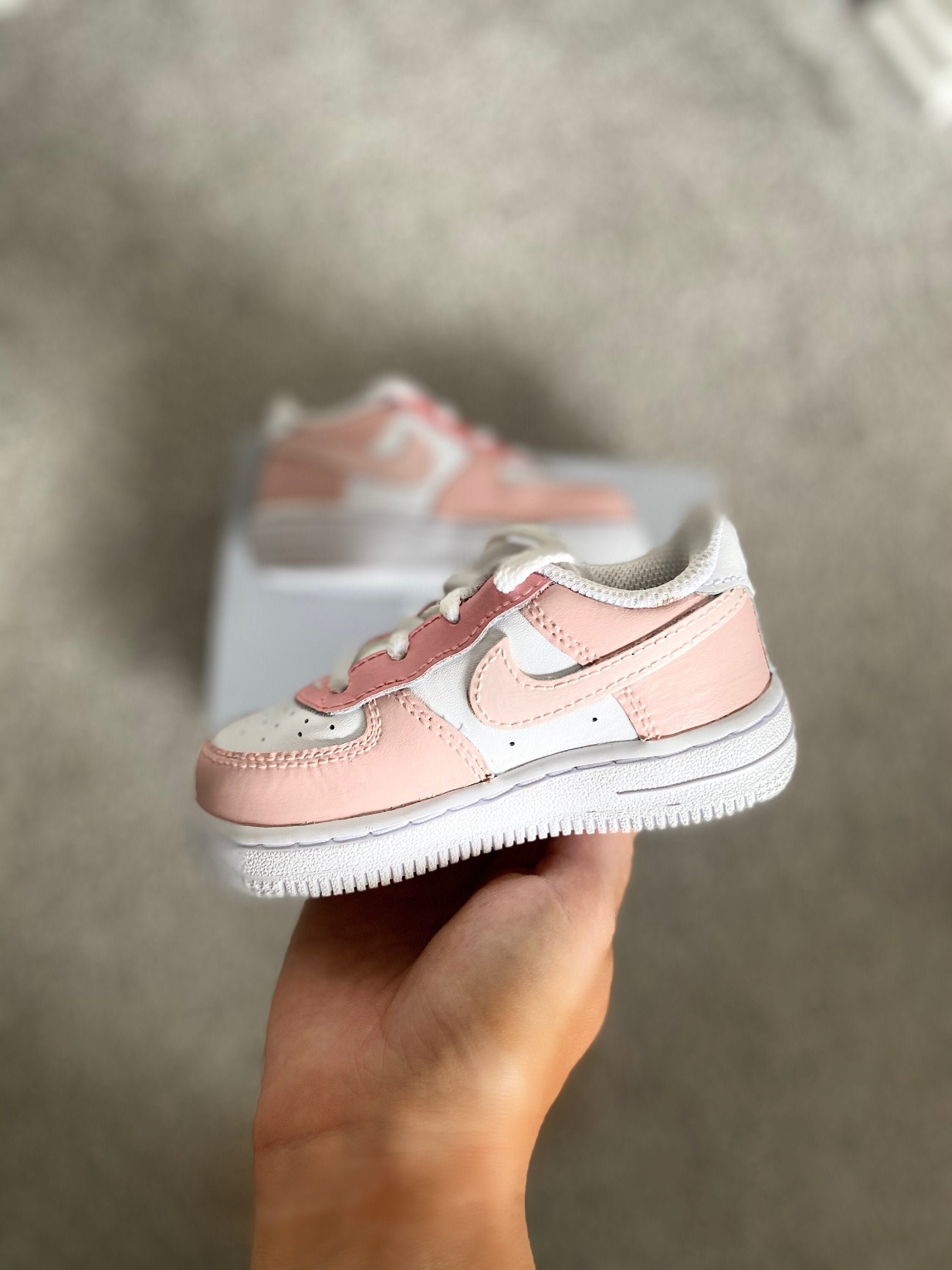 Childrens custom trainers Nike Air Force 1 personalised Etsy